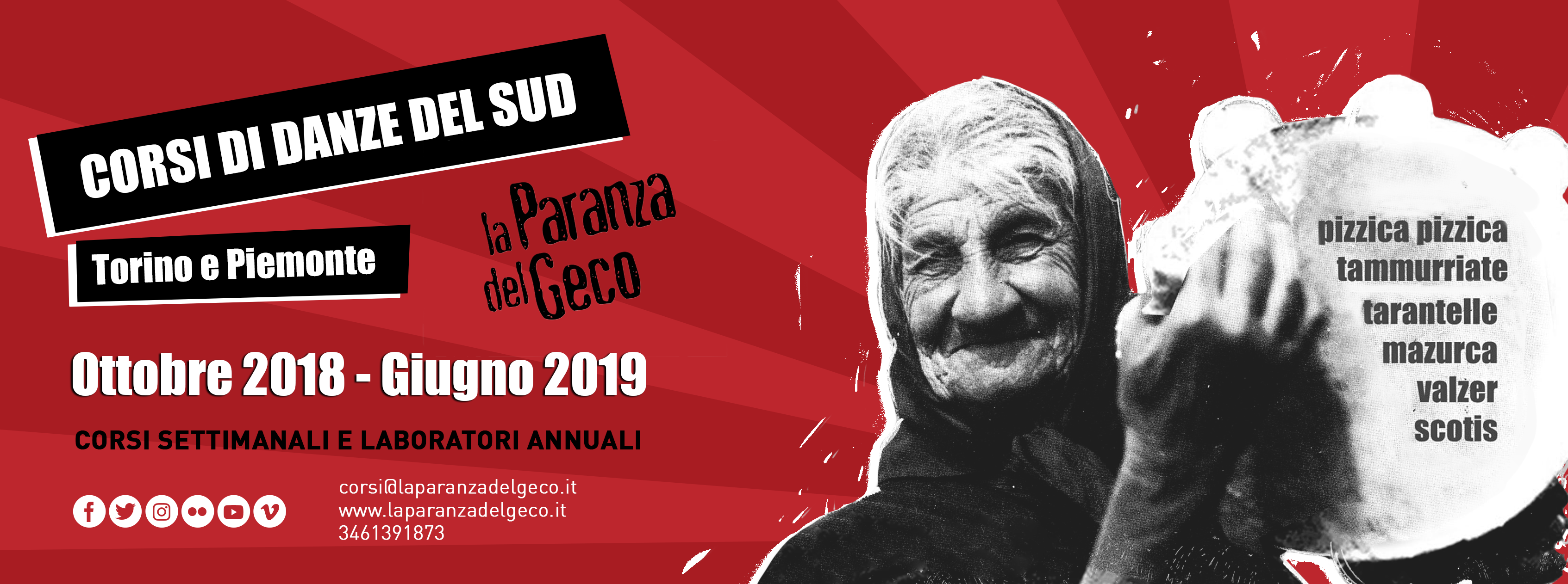 Corsi di Danze del Sud 2018/2019